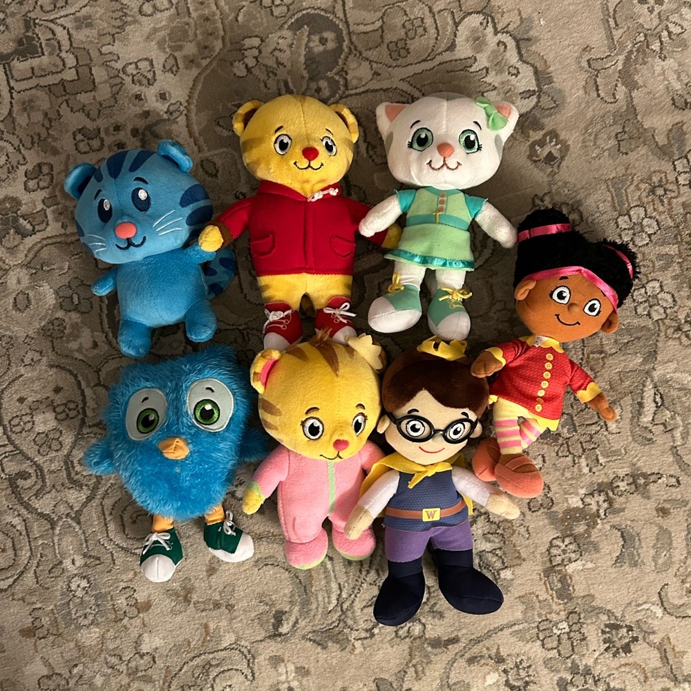 Daniel Tiger Stuffed Animal Collection